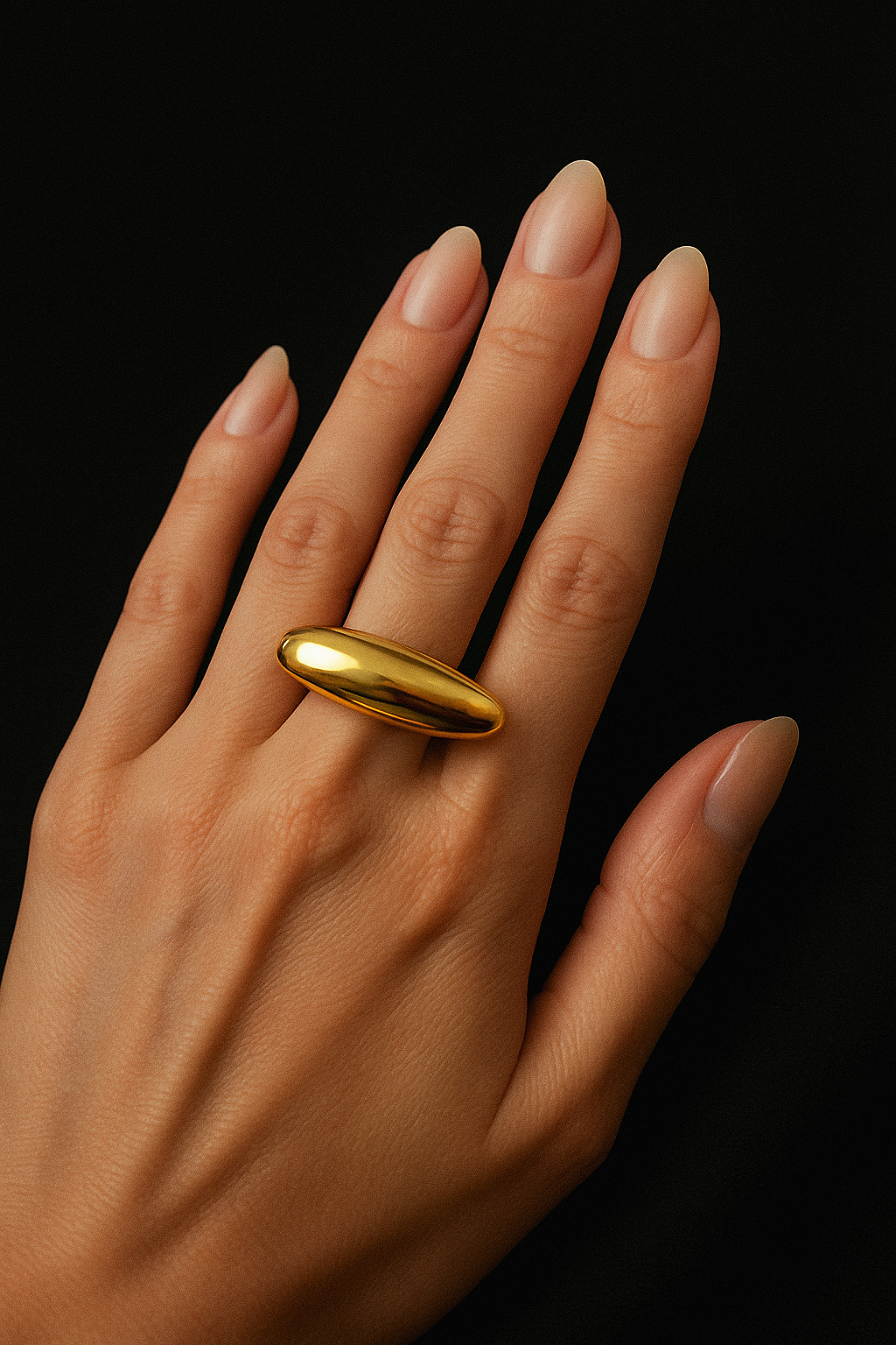 Oro Halo Ring | Waterproof & Tarnish-Free Statement Ring